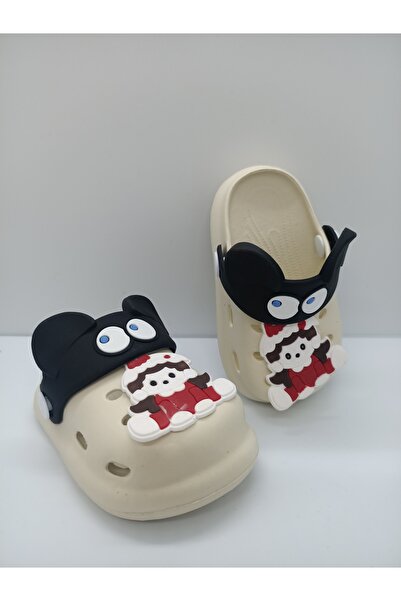 Huzurlu Adımlar Cream Slippers Unisex