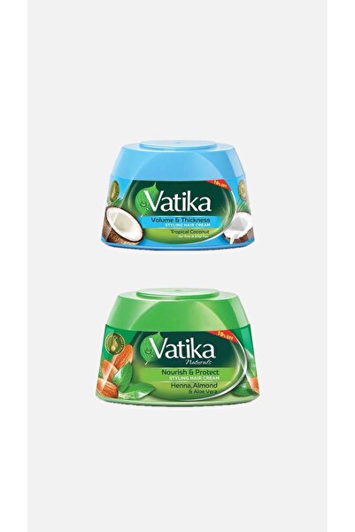 Vatika Naturals Besleyici Ve Koruyucu Styling Hair Cream 2 ADET