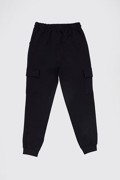Fulla Moda Text Printed Cargo Pocket Boys' Sweatpants