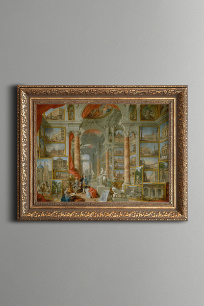 epiqart Modern Roma - Vintage Desenli Çerçeve