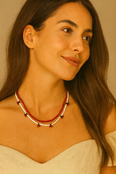 DenEs Life 2-Piece Bead Necklace