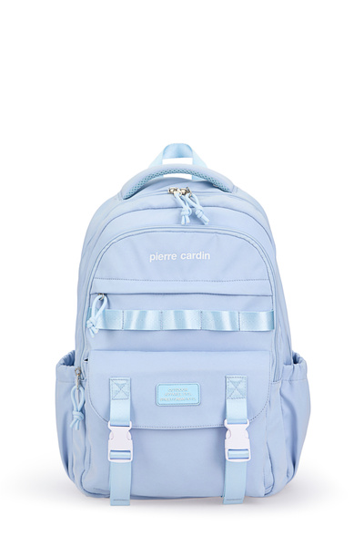 Pierre Cardin 2318 Okul çantası Suya Dayanıklı Çok bölmeli MAVİ