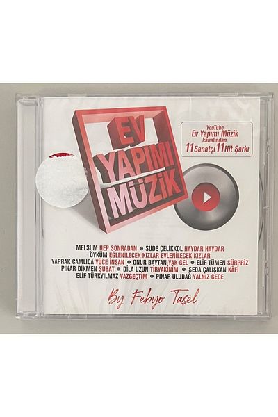 Dmc الموسيقى محلية الصنع بواسطة Febyo Taşel Cd (CD طبعة الأصلية الصفرية في الجيلاتين)
