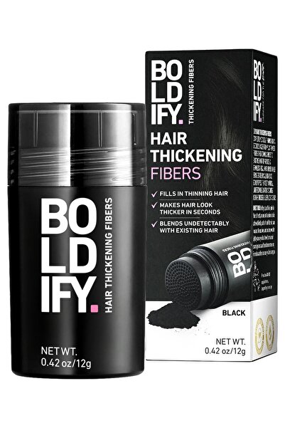Boldify Saç Dolgunlaştırıcı Kapatıcı Fiber Toz Siyah 12GR