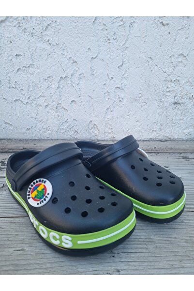 Huzurlu Adımlar Fan Slippers Navy Blue Green