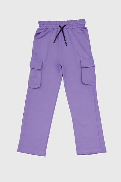 Fulla Moda Κοριτσίστικο αθλητικό παντελόνι Cargo Pocket με ελαστική μέση