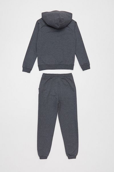 Fulla Moda Hooded Zippered Unisex Kids Tracksuit Set