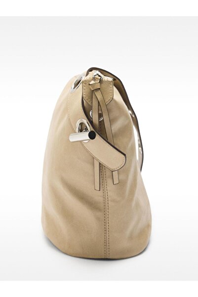 PARFOIS Çatlak Efektli Omuz Çantası