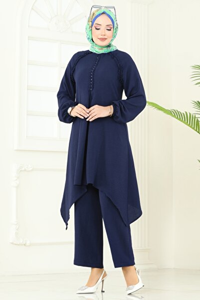 ModaMerve Asimetrik Kesim Aerobin Takım 2684SL432-MS Laci