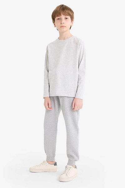 DeFacto School Jogger Gray Boy's Sweatpants R5970A6/Gr377