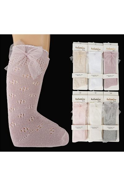 Katamino Niblo Axle Fishnet Baby Socks