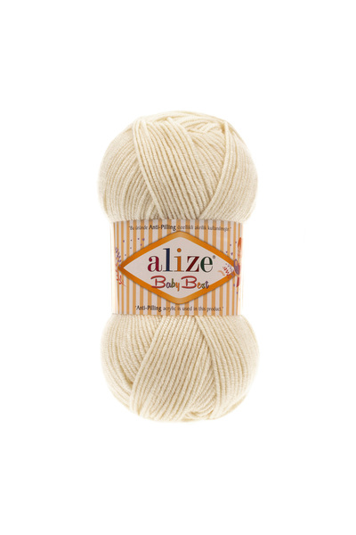 Alize Baby Best Ață de tricotat manual 100g - 240M – Textura moale - Culoare ...