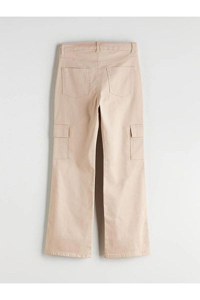 LC Waikiki Lcw Kids Wideleg Girl's Cargo Pants (W5)