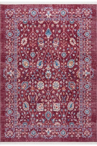 Pastel Halı Twist PS1164 Kırmızı Serisi Salon Oturma Yatak Odası Halısı