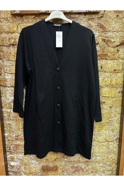 Zeynep Örme سترة محبوكة من الفولاذ البسيط