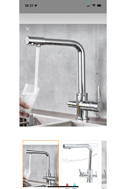 ATLT MIX ARITMALI EVYE BBATARYASI 3 YOLU SICAK SOĞUK PASLANMAZ ÇELİK KROM