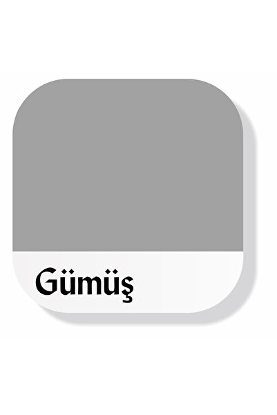 Piktura Akrilik Multisurface Boya 200ml Gümüş Gri