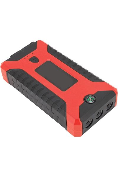 Generic Portable Car Jump Starter 12 V 1000 A – 15000 mAh Battery with LED Torch, 8 Safety Protect Modes