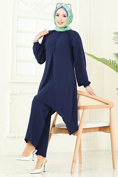 ModaMerve Asimetrik Kesim Aerobin Takım 2684SL432-MS Laci