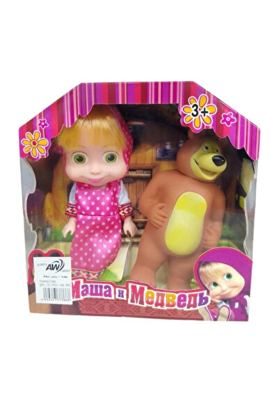 Other دمية ماشا والدب للأطفال - ألوان زاهية وممتعة للأولاد والبنات من سن 3 إلى 8 سنوات