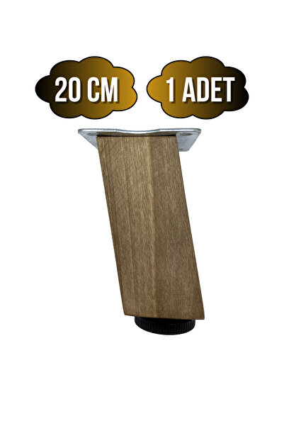 GOLDENWOODEN Klizni stol i noga za ormarić sa podesivim drvenim nogama (20CM)...