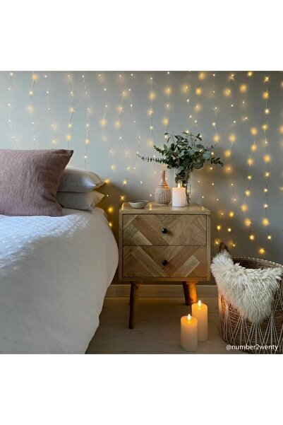 Teo Christmas Installation Type Turturi, IP44, 30 m, 858 LEDs, Warm white, 8 light effects, 31 V, Telecom