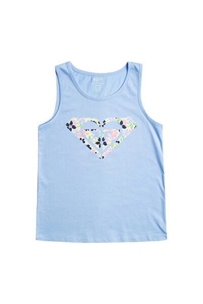 Roxy There Is Life Çocuk Mavi Günlük Stil T-Shirt ERGZT04038-BHG0