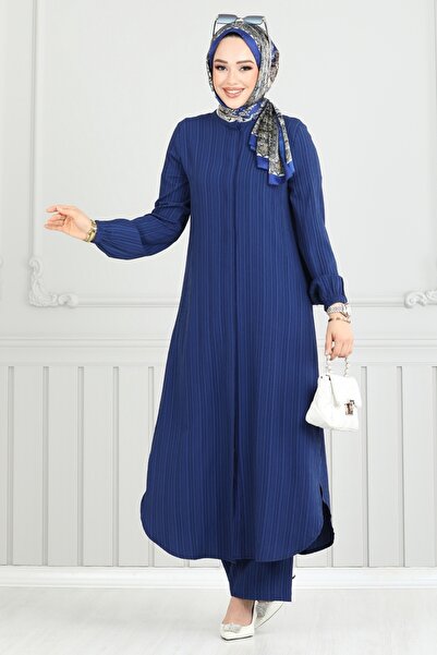 ModaMerve Gizli Düğmeli İkili Takım 5676EDF311-MS Laci