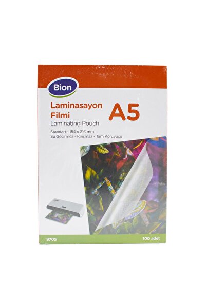 Bion A5 Laminasyon Filmi 125 mic 100 lü Paket (9705)
