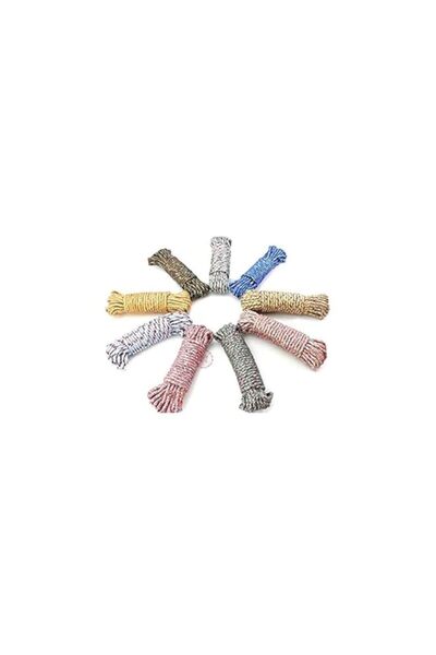 Generic حبل نايلون ECVV (لون عشوائي، 20 مترًا)