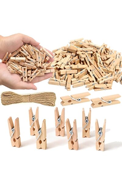 Generic مشابك ملابس صغيرة للصور من SETNDTS (لون طبيعي)