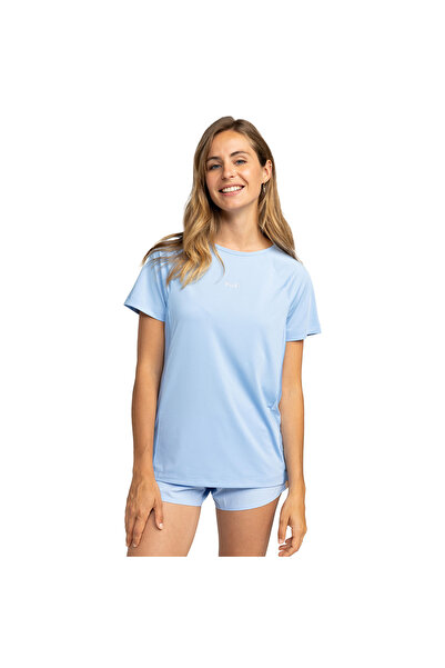 Roxy Bold Moves Kadın Mavi Günlük Stil T-Shirt ERJKT04112-BHG0