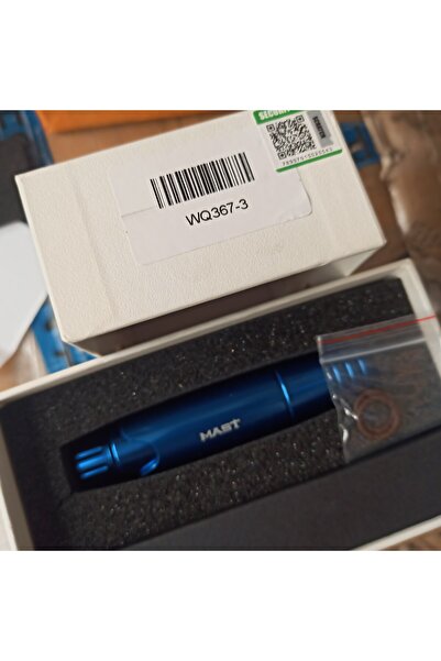 MAST WQ367-3 Pen Rotary Dövme Ve Kalıcı Makyaj Kalemi Mavi Blue Renk