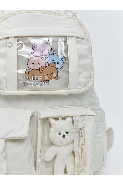LC Waikiki ACCESORII LCW SEZON NOU Rucsac pentru fete cu mai multe compartimente