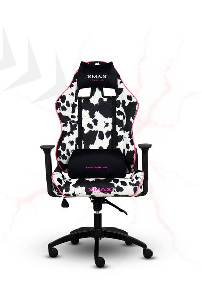 XMAX / Rio Balerion Terletmez Kadife Kumaş Dalmaçyalı Koltuk Gaming Oyuncu Koltuğu / 120 Kg Taşır