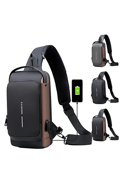 FASHION Travel Shoulder Bag with USB Charging