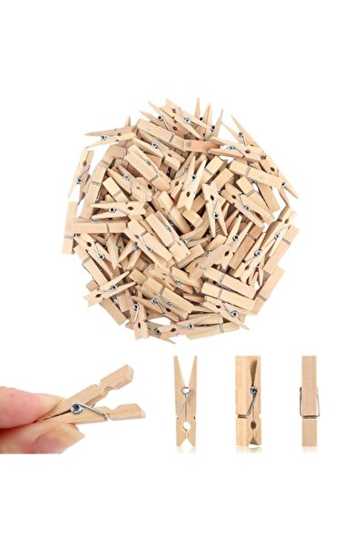 Generic LOTIMOYIA Small Clothespins,Mini Clothes Pins for Photo,100 PCS Small...