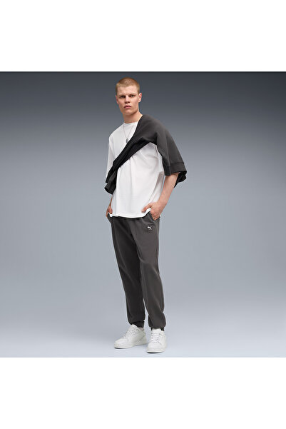 Puma Ess Elevated Erkek Gri Günlük Stil Eşofman Altı 68472944
