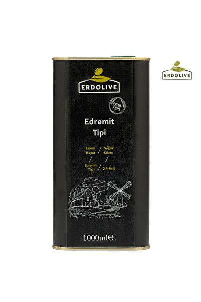 1 Lt Edremit Tipi Erken Hasat Soğuk Sıkım Zeytinyağı - Özel Seri