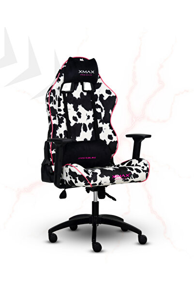 XMAX / Rio Balerion Terletmez Kadife Kumaş Dalmaçyalı Koltuk Gaming Oyuncu Koltuğu / 120 Kg Taşır