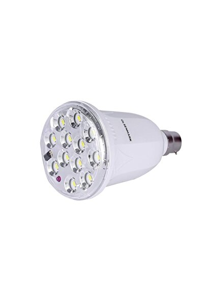 Generic Olsenmark Rechargeable LED Bulb with Remote Control - OMESL2838 | 12x...
