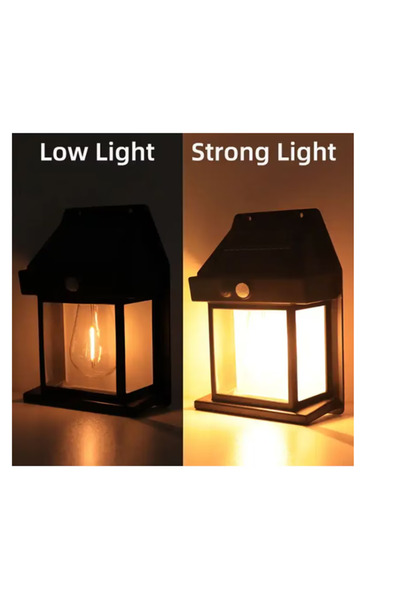 Expres Lampa Solara Expres® pentru Perete de Exterior Senzor Miscare 3 Moduri...