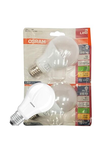 Generic مصباح ليد ستار كلاسيك A60 من أوسرام | بلوري 9 واط، قاعدة لولبية E27، ...