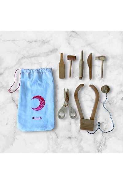 Merweys Ahşap Oyuncak Doktor Seti