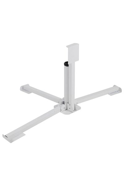 TWT Durable Stable Steel Cross Base for Garden Umbrella 122cm