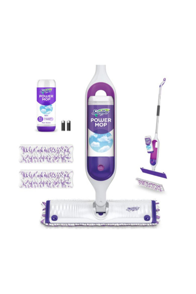 Swiffer مجموعة تنظيف الأرضيات متعددة الأسطح من باور موب