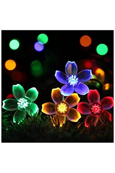 Generic Outdoor Solar Flower String Lights Waterproof 23ft 50 LED Fairy Light...