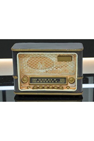 Kuzey Tacı Mini Dekoratif Metal Nostaljik Radyo Vip