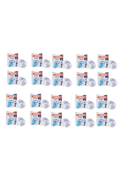 Generic مصباح هالوجين دائري قياسي من أوسرام 12 فولت GU5.3 50 واط - عبوة من 20...