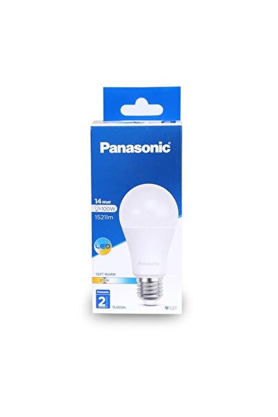 Generic مصباح LED أبيض دافئ من باناسونيك، 14 واط، 2700 كلفن، قاعدة E27